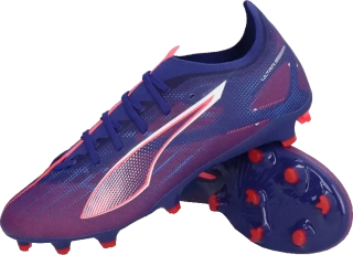 Pánské kopačky lisovky Puma Ultra 5 Match FG/AG fialové