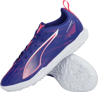 Dětské kopačky turfy Puma Ultra 5 Play TT fialové