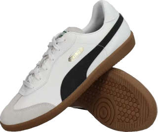 Pánská sálová obuv Puma King 21 IT bílá2