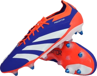 Pánské kopačky kolíky Adidas Predator Elite SG modro-červené