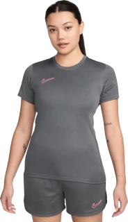 Dámské tréninkové tričko Nike Dri-FIT Academy šedé