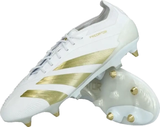 Pánské kopačky kolíky Adidas Predator Elite SG bílé