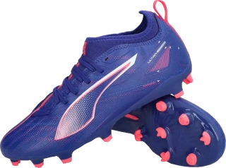 Dětské kopačky lisovky Puma Ultra 5 Match FG/AG fialové