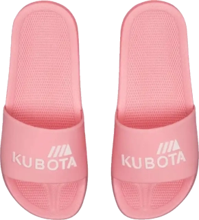 Unisex pantofle Kubota Basic růžové