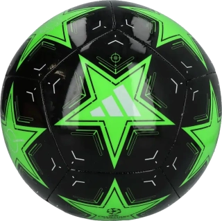 Fotbalový míč Adidas UCL Club 24/25 velikost 3 zeleno-černý