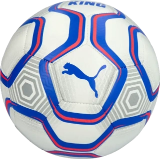Fotbalový míč Puma King velikost 3 bílo-modrý