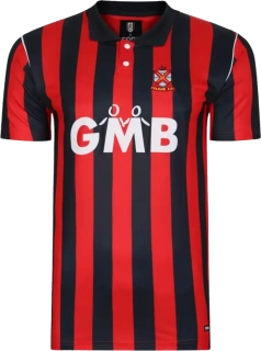 Pánský fotbalový Retro dres COPA Fulham FC 93-94 černo-červený