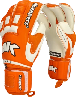 Dětské brankářské rukavice 4keepers Champ Training RF2G 2.0 oranžové