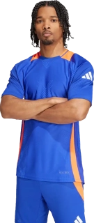 Pánský fotbalový dres Adidas Tiro 24 Pro Training modrý