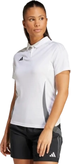 Dámská polokošile Adidas Tiro 24 Competition Polo bílá