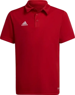 Dětská tréninková polokošile Adidas Entrada 22 Polo červená