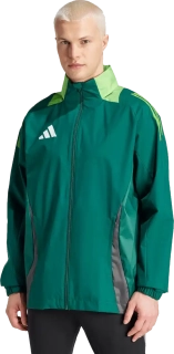Pánská šusťáková bunda Adidas Tiro 24 Competiton Allweather zelená