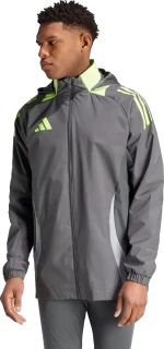 Pánská šusťáková bunda Adidas Tiro 24 Competiton Allweather šedá
