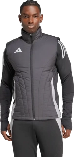 Pánská vesta Adidas Tiro 24 Competition Winterized šedá