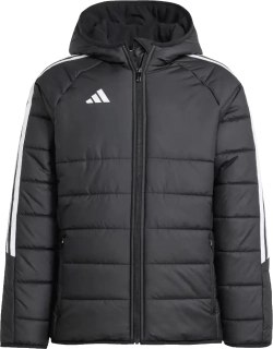 Dětská zimní bunda s kapucí Adidas Tiro 24 Winter černá