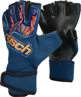 Brankářské futsalové rukavice Reusch Futsal Grip modré