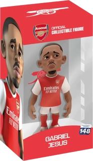Sběratelská figurka Minix Arsenal FC Gabriel Jesus 12 cm červená