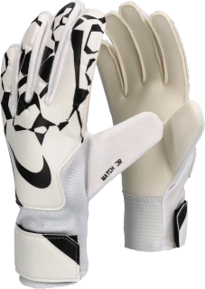 Dětské brankářské rukavice Nike Match bílé