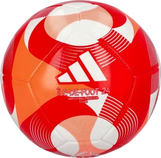 Fotbalový míč Adidas Ile De Foot 24 Club velikost 5 červený