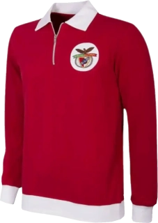 Pánská retro bunda COPA SL Benfica 1962/63 červená