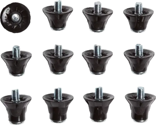Náhradní hliníkové kolíky pro Adidas World Cup 4x16 mm 8x13 mm 