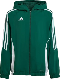Dětská bunda větrovka Adidas Tiro 24 Windbreaker zelená