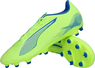 Pánské kopačky lisovky Puma Ultra 5 Play FG/AG limetka