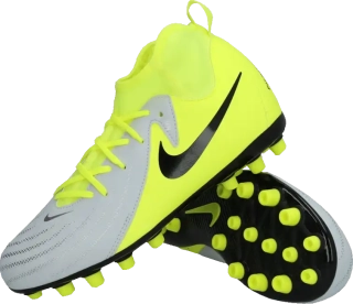 Dětské kopačky lisovky Nike Phantom Luna II Academy AG limetkově-šedé