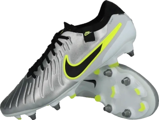 Pánské kolíky Nike Tiempo Legend 10 Elite SG-PRO PE Anti Clog stříbrné