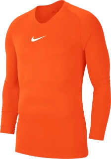 Pánské termo tričko Nike Dry Park First Layer LS oranžové