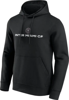 Pánská mikina s kapucí Fanatics Inter Miami Messi 10 DR černá