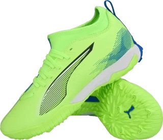 Dětské kopačky turfy Puma Ultra 5 Match TT limetka
