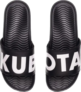 Unisex pantofle Kubota Pro černé