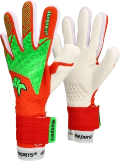 Pánské brankářské rukavice 4keepers Elite Inferno NC oranžové