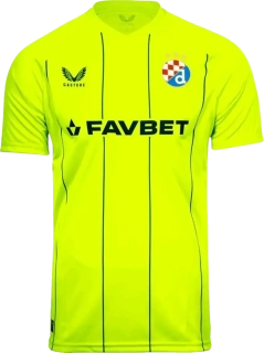 Panský venkovní dres Castore Dinamo Záhřeb 24/25 limetka