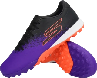 Pánské kopačky turfy Skechers Razor 1.5 Gold TF fialové
