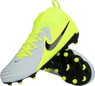 Dětské lisovky Nike Phantom Luna II Academy FG/MG limetkově-šedé