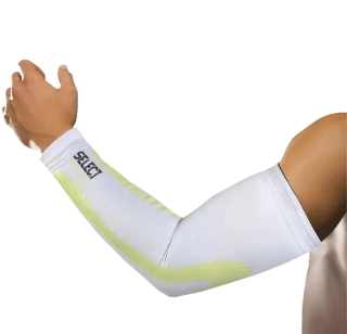 Kompresní rukáv Select White bílý