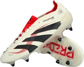 Pánské kopačky kolíky Adidas Predator Elite SG bílé2