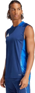 Pánský dres bez rukávů AdidasTiro 24 CT Sleeveless modrý