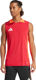 Pánský dres bez rukávů AdidasTiro 24 CT Sleeveless červený