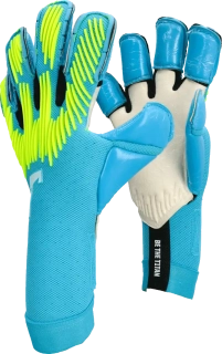 Pánské brankářské rukavice T1TAN Rebel 2.0 Sky Blue blankytné