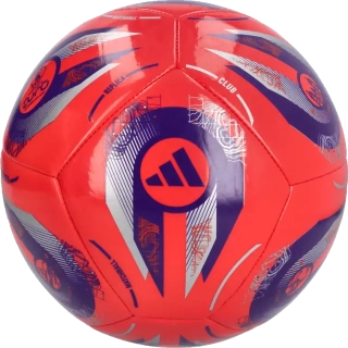 Fotbalový míč Adidas Konektis Women's EURO 2025 Club velikost 4 červený