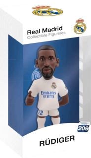 Sběratelská figurka Minix Real Madrid Antonio Rudiger 12 cm bílá