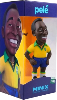 Sběratelská figurka Minix Brazílie Pelé 12 cm žlutá