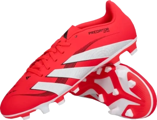 Pánské kopačky lisovky Adidas Predator Club FG/MG červené