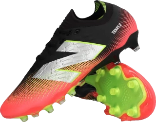 Pánské lisovky New Balance Tekela V4+ Pro Low FG oranžovo-černé