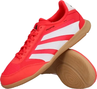 Dětské sálové kopačky Adidas Predator League IN červené