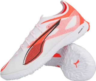 Pánské kopačky turfy Puma Ultra 5 Pro TT bílo-červené