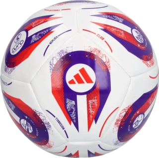 Fotbalový míč Adidas Women's EURO 2025 Club velikost 3 bílý